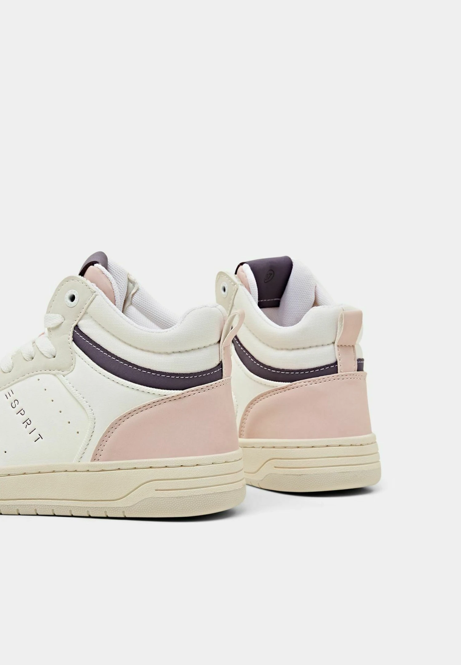 ESPRIT High-Top Trainers - White 4 ESPRIT High-Top Trainers - White - Image 4