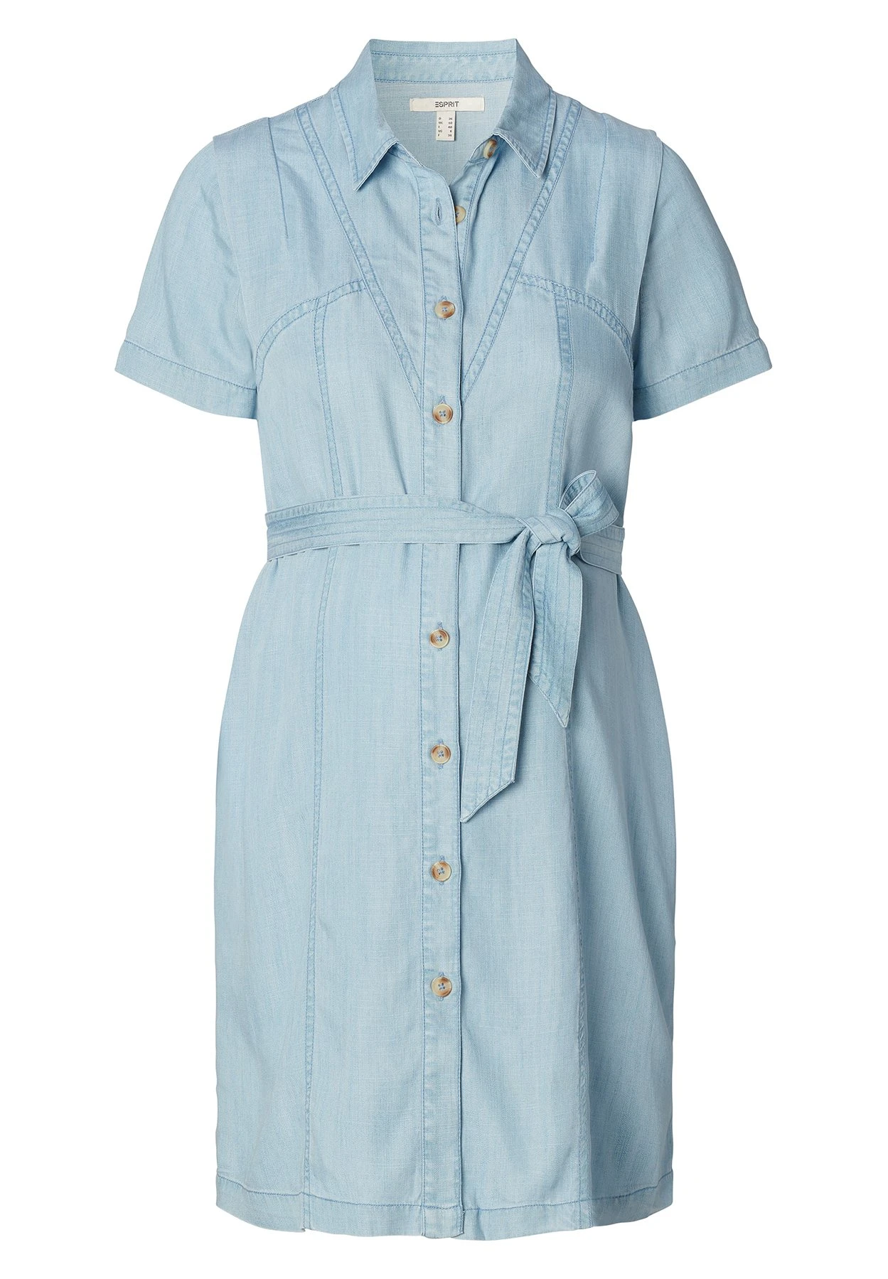 Nursing Short Sleeve - Shirt Dress 4 Nursing Short Sleeve - Shirt Dress - Image 4