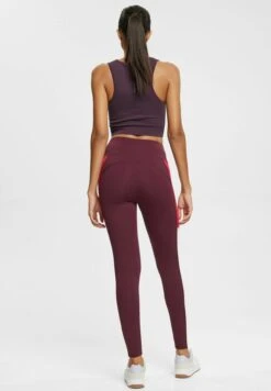 Colorblock - Leggings - Bordeaux Red 11 Colorblock - Leggings - Bordeaux Red -Esprit Sales Store f76c95342ccb40408ad0b77bd097eb3a
