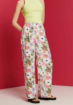 Edc By Esprit Palazzo - Trousers - Pink -Esprit Sales Store f795f896afaf453dba64feb3345af5a0