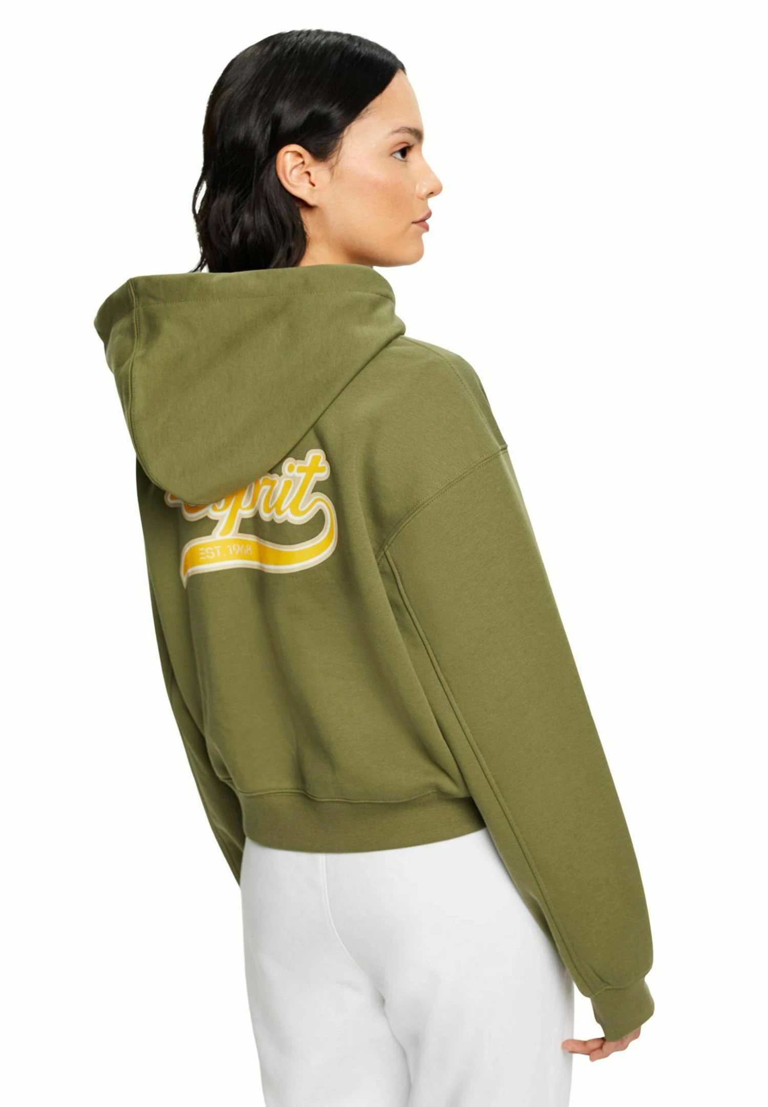 ESPRIT Cropped Mit Reissverschluss Und Logoprint Hinten - Zip-Up Sweatshirt 7 ESPRIT Cropped Mit Reissverschluss Und Logoprint Hinten - Zip-Up Sweatshirt - Image 7