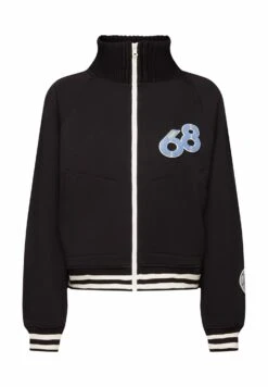 ESPRIT Zip-Up Sweatshirt - Black 14 ESPRIT Zip-Up Sweatshirt - Black -Esprit Sales Store f999a486bbfd4f1a8feabc17fb8b709e