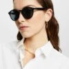 ESPRIT Mit Runden Gläsern - Sunglasses - Black