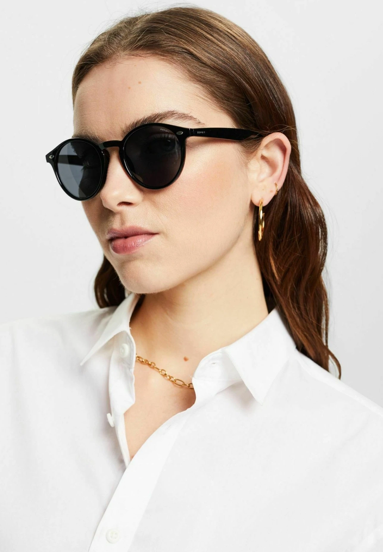 ESPRIT Mit Runden Gläsern - Sunglasses - Black 1 ESPRIT Mit Runden Gläsern - Sunglasses - Black