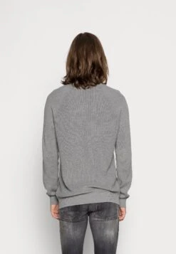 ESPRIT Sus Struc Cnk - Jumper - Medium Grey -Esprit Sales Store fad015fe60d84877ad423f3499c1f107