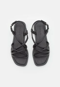 ESPRIT Strsanda - Sandals - Black -Esprit Sales Store fd91b74b871346449619732542f22c26
