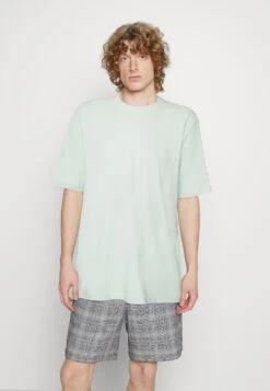 ESPRIT 013Ee2K315 - Basic T-Shirt - Light Aqua Green
