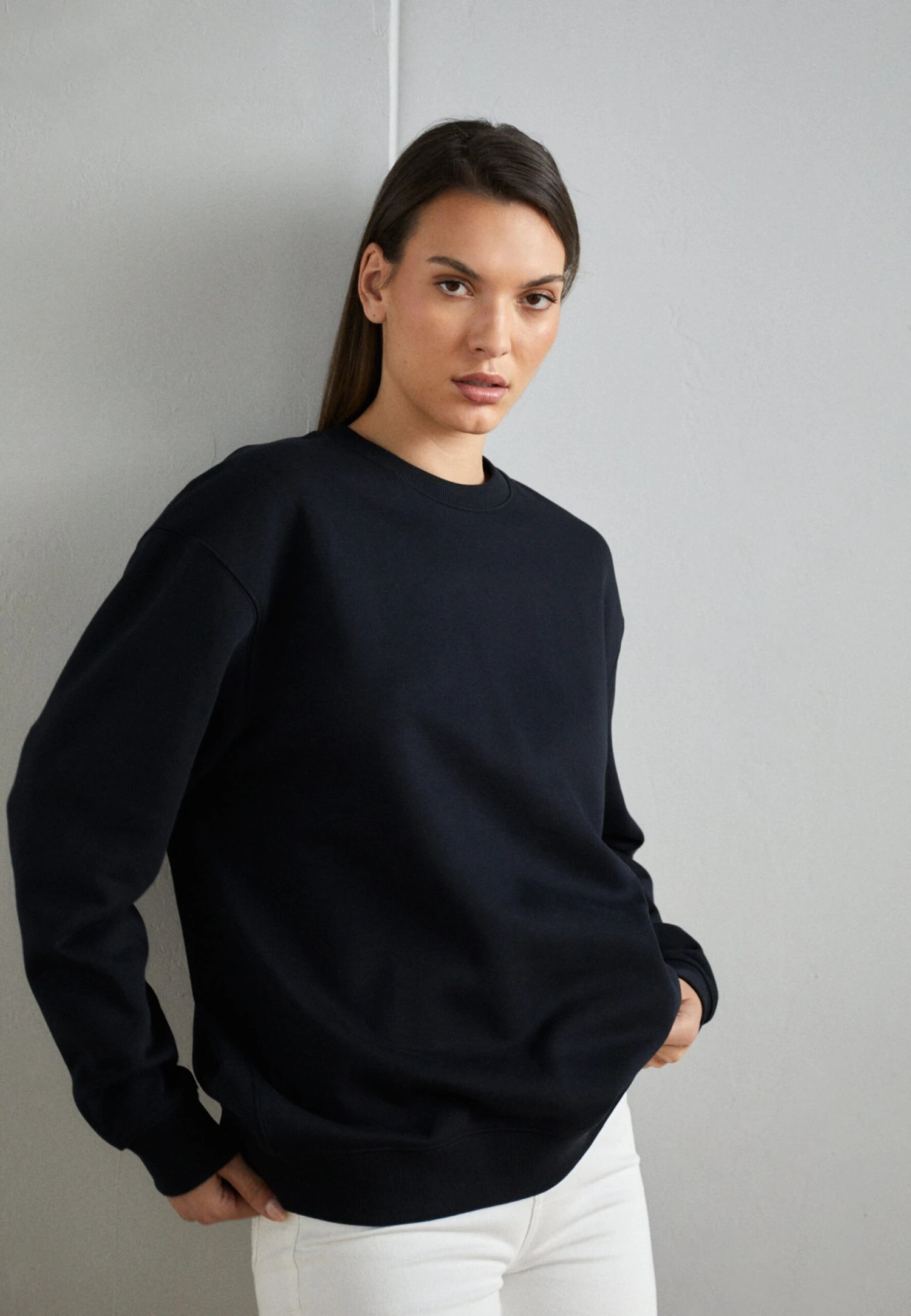 ESPRIT Crew Neck - Sweatshirt - Black 1 ESPRIT Crew Neck - Sweatshirt - Black