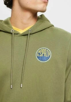 ESPRIT Mit Logo Print - Hoodie - Olive -Esprit Sales Store feb4c7d651b34af1a04bfbf05531e142