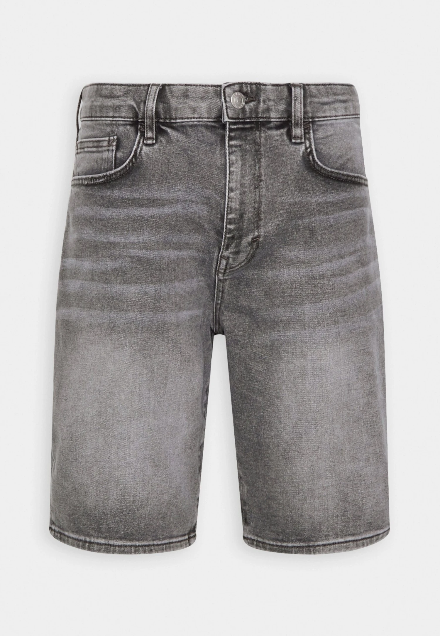 ESPRIT Denim Shorts - Grey Medium Wash 4 ESPRIT Denim Shorts - Grey Medium Wash - Image 4