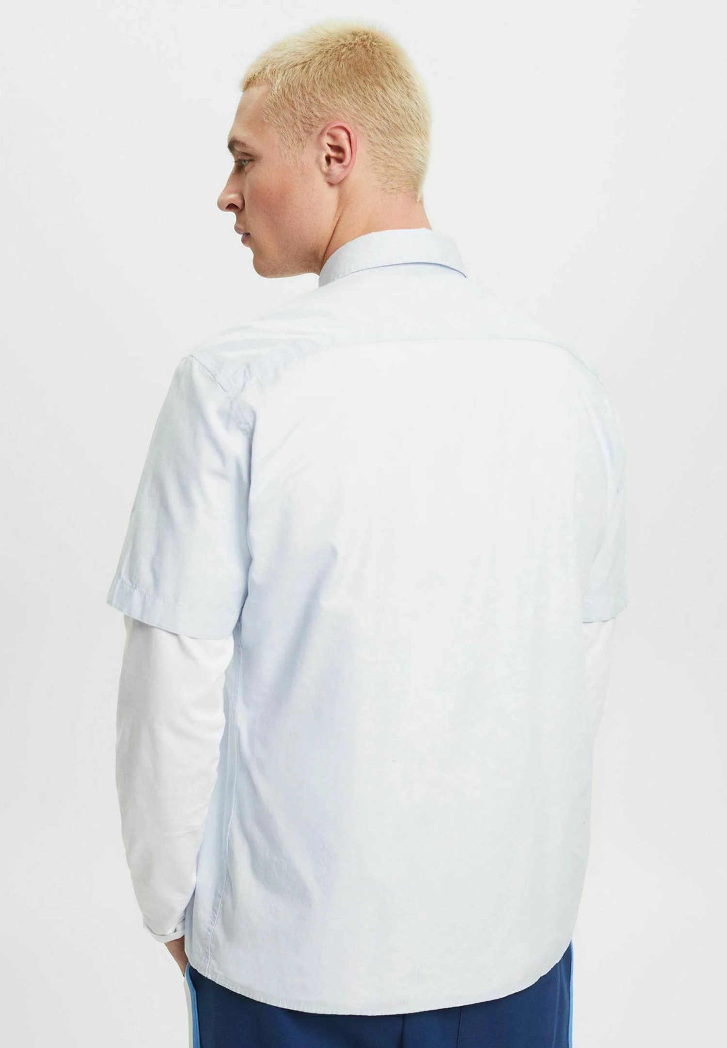 Edc By Esprit Kurzärmeliges - Shirt - Light Blue 3 Edc By Esprit Kurzärmeliges - Shirt - Light Blue - Image 3
