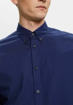 ESPRIT Button-Down - Shirt - Navy -Esprit Sales Store ff88a44cc7614545940111597a99c858
