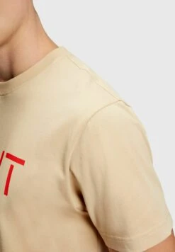 ESPRIT Mit Logo - Print T-Shirt - Sand 7 ESPRIT Mit Logo - Print T-Shirt - Sand -Esprit Sales Store fff3fe68d51548a388bc53581016b324